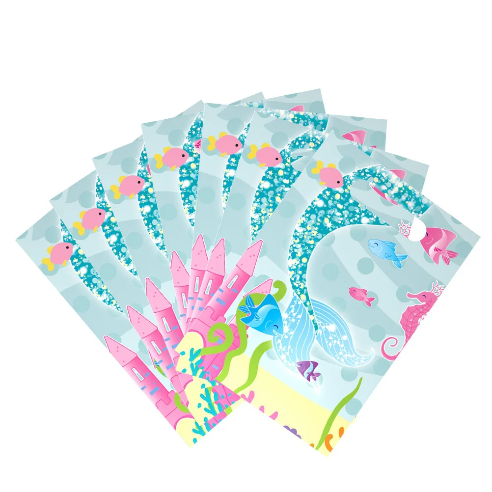 10pcs Loot Bags for Kids Birthday Mermaid Gift Bags Mermaid Gifts Mermaid Party Supplies Kids Party Bags
10pcs Loot Bags for Kids Birthday Mermaid Gift Bags Mermaid Gifts Mermaid Party Supplies Kids Party Bags