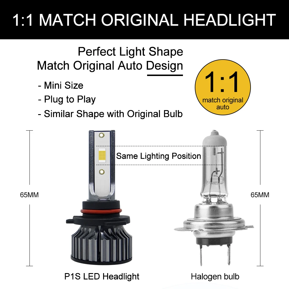 High Brightness Car Led Headlight Bulbs 3000k Auto Headlamp Led Long Service Life Car Headlight Bulb Self-heat Dissipation 36w
High Brightness Car Led Headlight Bulbs 3000k Auto Headlamp Led Long Service Life Car Headlight Bulb Self-heat Dissipation 36w