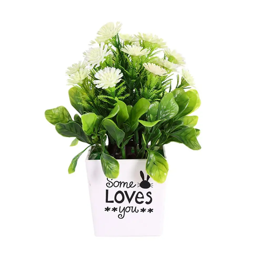 Useful Simulation Bonsai Chic Fresh Creative Artificial Chrysanthemum Home Decoration Artificial Flower Simulation Bonsai 
Useful Simulation Bonsai Chic Fresh Creative Artificial Chrysanthemum Home Decoration Artificial Flower Simulation Bonsai