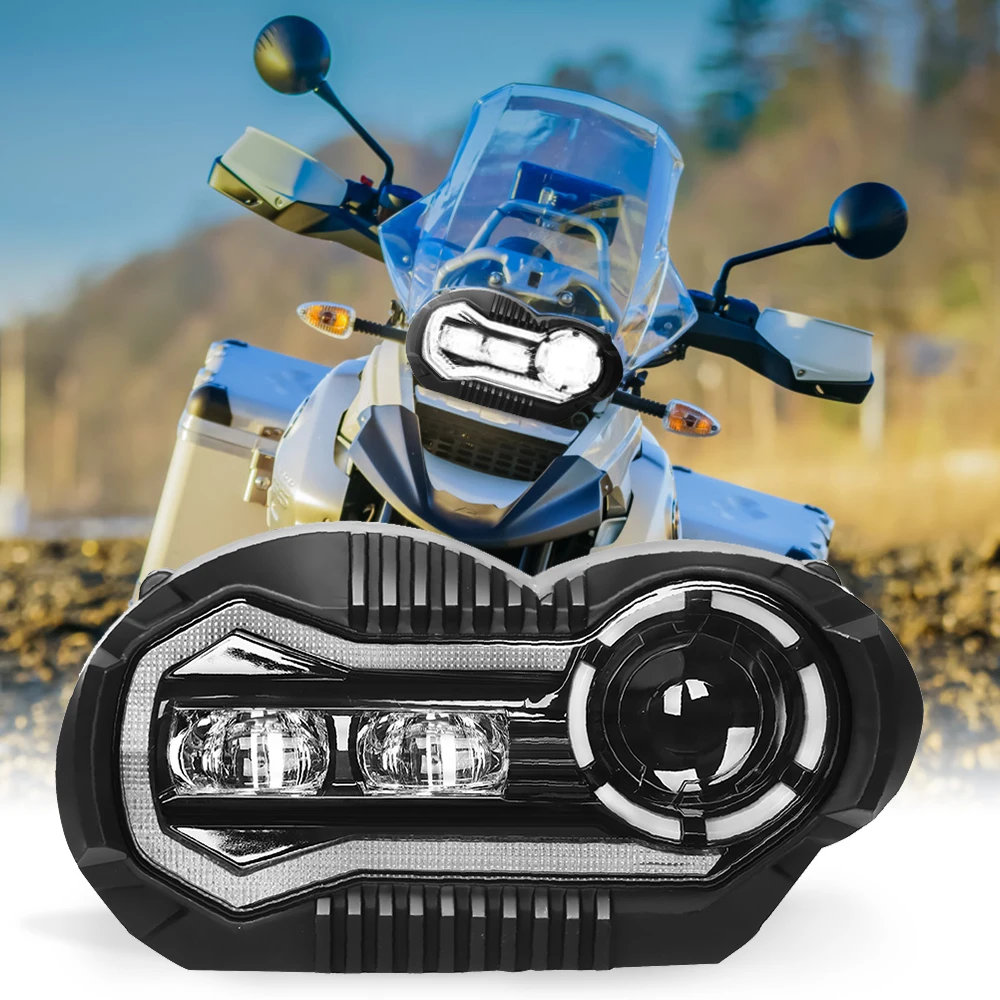 E24 Mark For BMW GS 1200 LC LED Headlights Assembly,DRL For BMW R1200GS R1200GS ADV Motorcycle LED Projection Driving Lights
E24 Mark For BMW GS 1200 LC LED Headlights Assembly,DRL For BMW R1200GS R1200GS ADV Motorcycle LED Projection Driving Lights