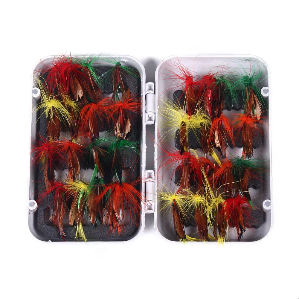 Fishing Outdoor Sports Bait Feather Hooks Lures Simulation Insect 32pcs Feather Metal Parts Tool Fishes Catching Tool Nice
Fishing Outdoor Sports Bait Feather Hooks Lures Simulation Insect 32pcs Feather Metal Parts Tool Fishes Catching Tool Nice