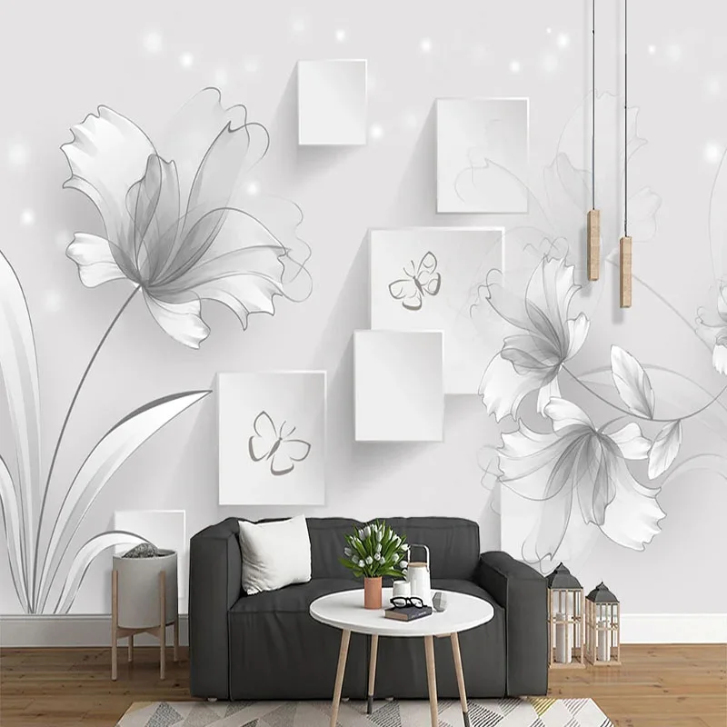 Custom Any Size Mural Wallpaper Modern 3D Transparent Butterfly Flower Wall Painting Living Room TV Background Wall Paper Decor
Custom Any Size Mural Wallpaper Modern 3D Transparent Butterfly Flower Wall Painting Living Room TV Background Wall Paper Decor
