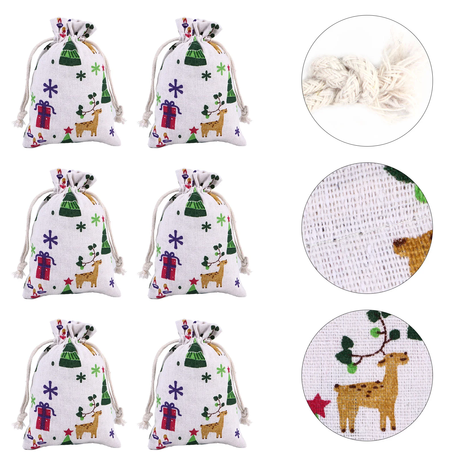 24pcs Christmas Drawstring Gift Bags Burlap Gift Treat Bag Bags for Candy Wrapper Gift Birthday Christmas Party Favor
24pcs Christmas Drawstring Gift Bags Burlap Gift Treat Bag Bags for Candy Wrapper Gift Birthday Christmas Party Favor