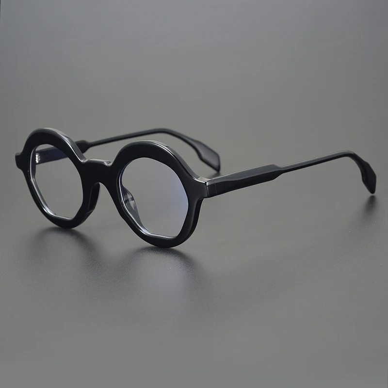 High quality polygonal circular frame men's acetate fiber Designer brand myopia eyeglasses women's personalized reading glasses
High quality polygonal circular frame men's acetate fiber Designer brand myopia eyeglasses women's personalized reading glasses