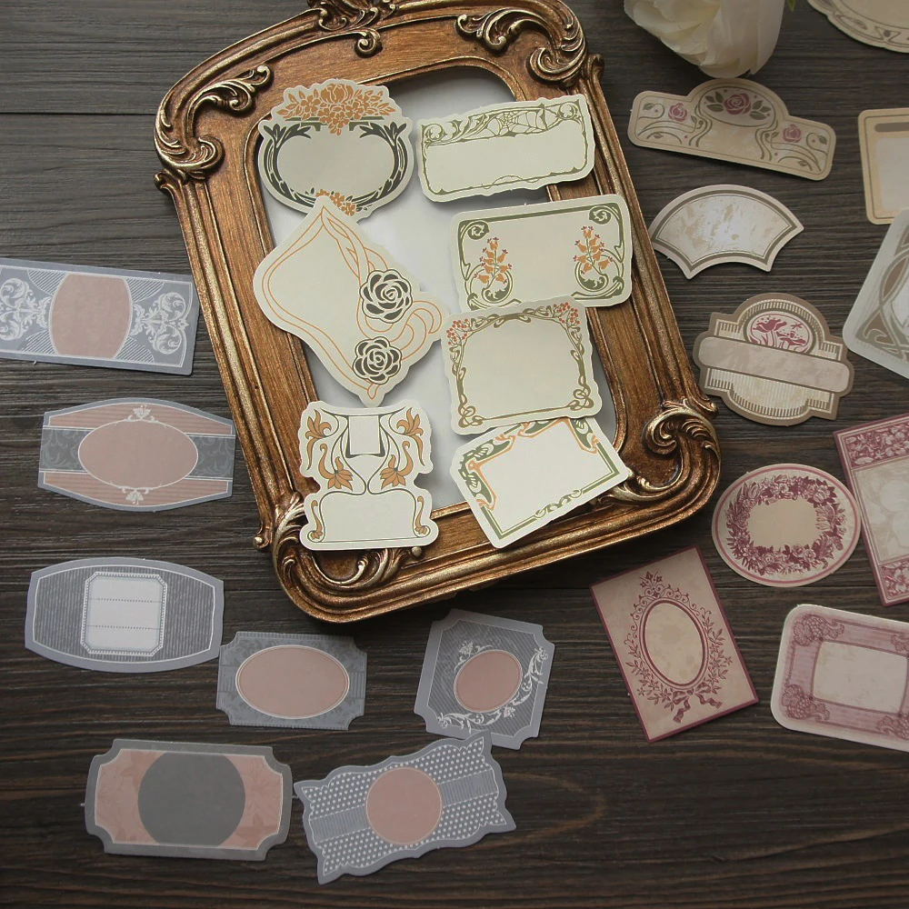 38pcs MIX Size Vintage Flower Door Corridor Paper Sticker Can Write Scrapbooking DIY Gift Packing Label Decoration
38pcs MIX Size Vintage Flower Door Corridor Paper Sticker Can Write Scrapbooking DIY Gift Packing Label Decoration