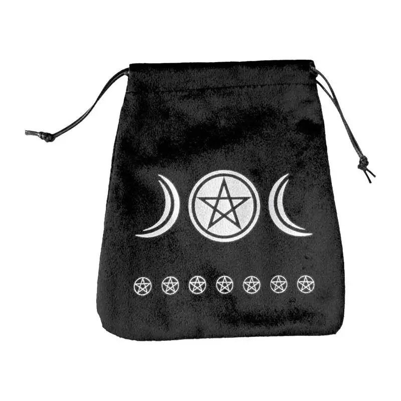 Soft Velvet Three Reels Snake Tarot Bag Dice Storage Bag Rune Board Game Card Drawstring Package For Tarot Cards Enthusiasts
Soft Velvet Three Reels Snake Tarot Bag Dice Storage Bag Rune Board Game Card Drawstring Package For Tarot Cards Enthusiasts