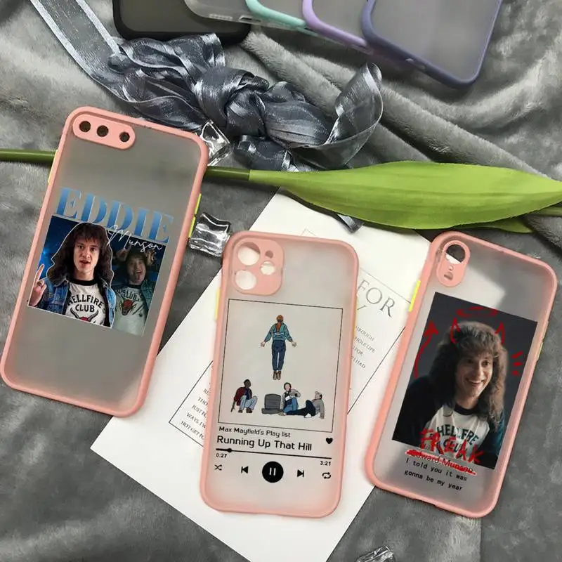 Eddie munson Max Hellfire Club Stranger Things Phone Case matte transparent For iphone 11 12 13 7 8 plus mini x xs xr pro max
Eddie munson Max Hellfire Club Stranger Things Phone Case matte transparent For iphone 11 12 13 7 8 plus mini x xs xr pro max