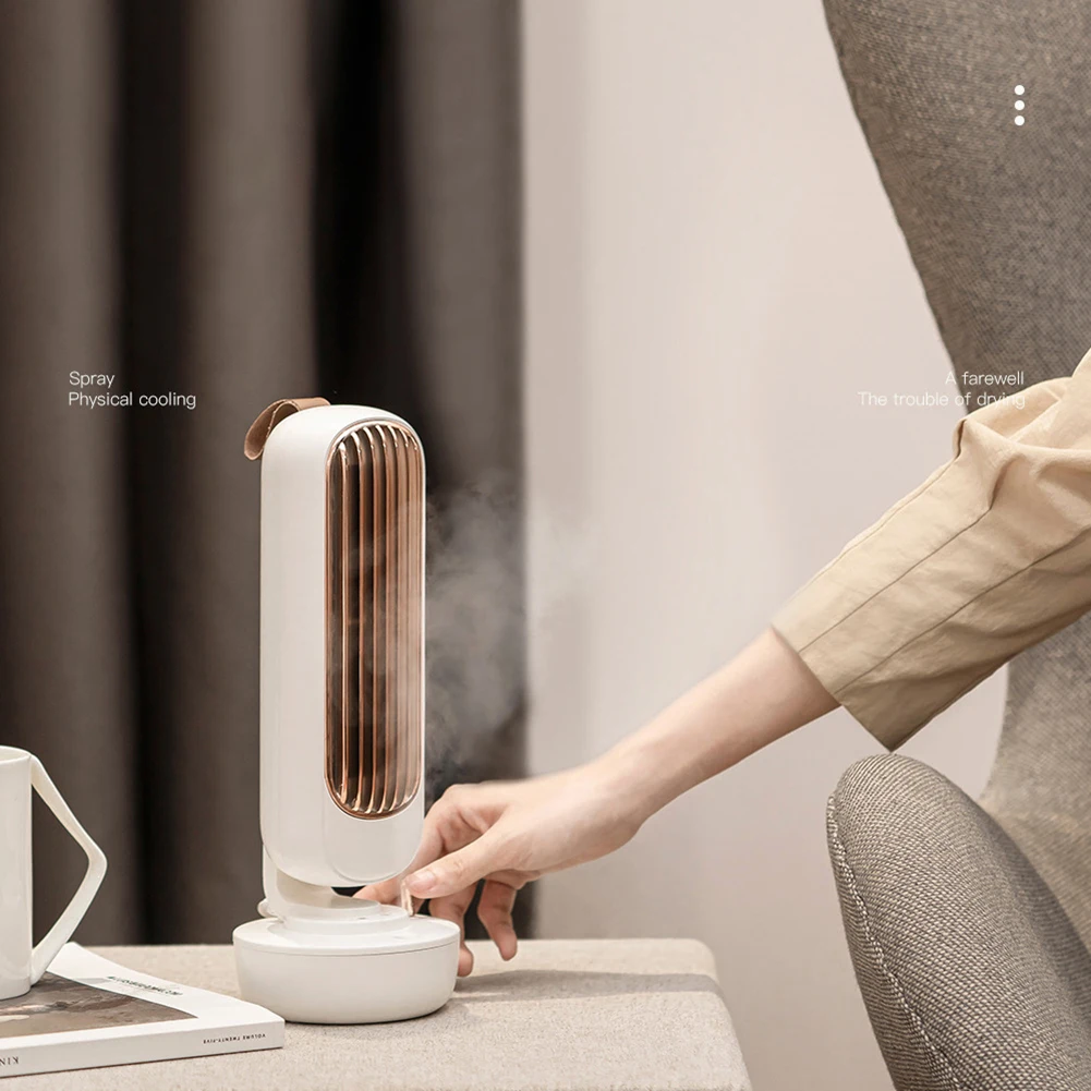 Portable Mini Humidifying Fan Rechargeable Retro Air Cooler Safe Desktop Fan Noise Reduction for Children Home School Supplies
Portable Mini Humidifying Fan Rechargeable Retro Air Cooler Safe Desktop Fan Noise Reduction for Children Home School Supplies