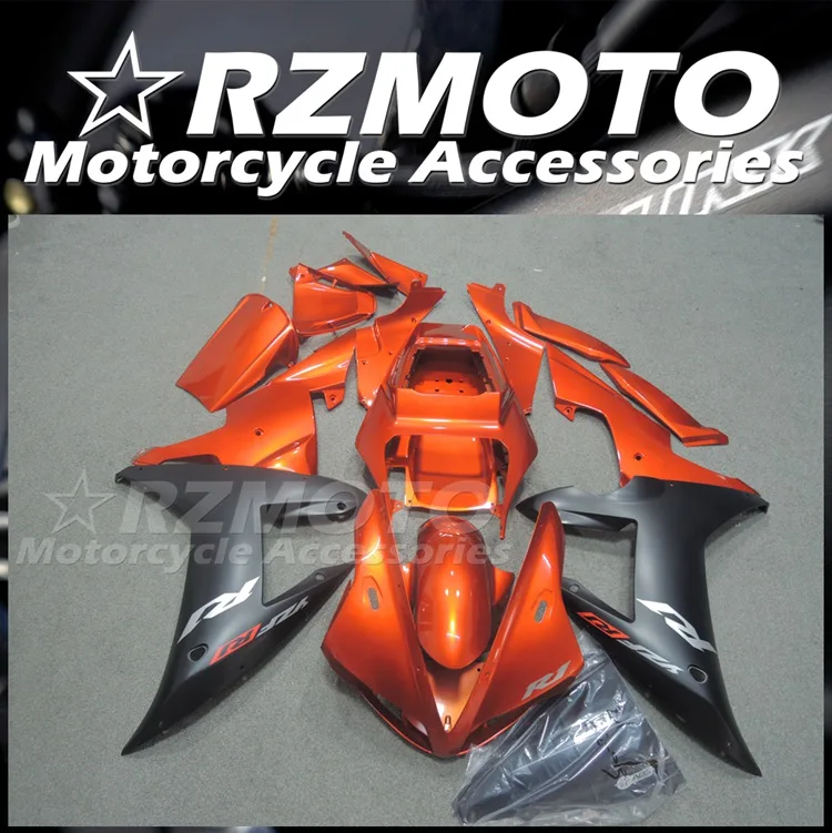 4Gifts New ABS Motorcycle Whole Fairings Kit Fit For YAMAHA YZF- R1 2002 2003 02 03 Bodywork Set Custom Black Orange
4Gifts New ABS Motorcycle Whole Fairings Kit Fit For YAMAHA YZF- R1 2002 2003 02 03 Bodywork Set Custom Black Orange