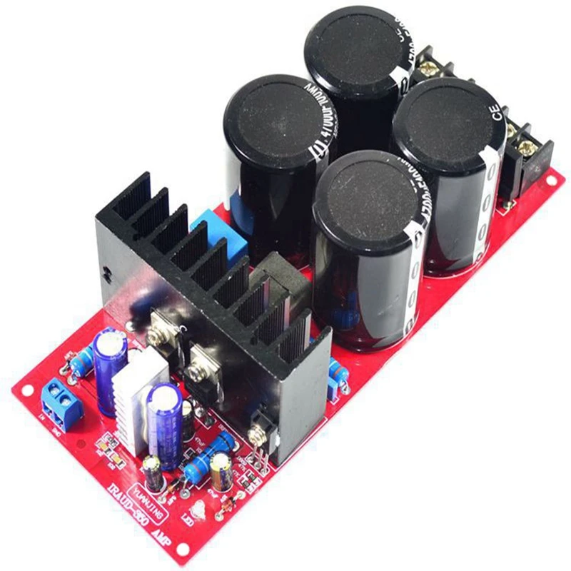 IRS2092 Class D Amplifier Board Mono Power Amplifier Board 700W 4Ω/350W 8Ω
IRS2092 Class D Amplifier Board Mono Power Amplifier Board 700W 4Ω/350W 8Ω