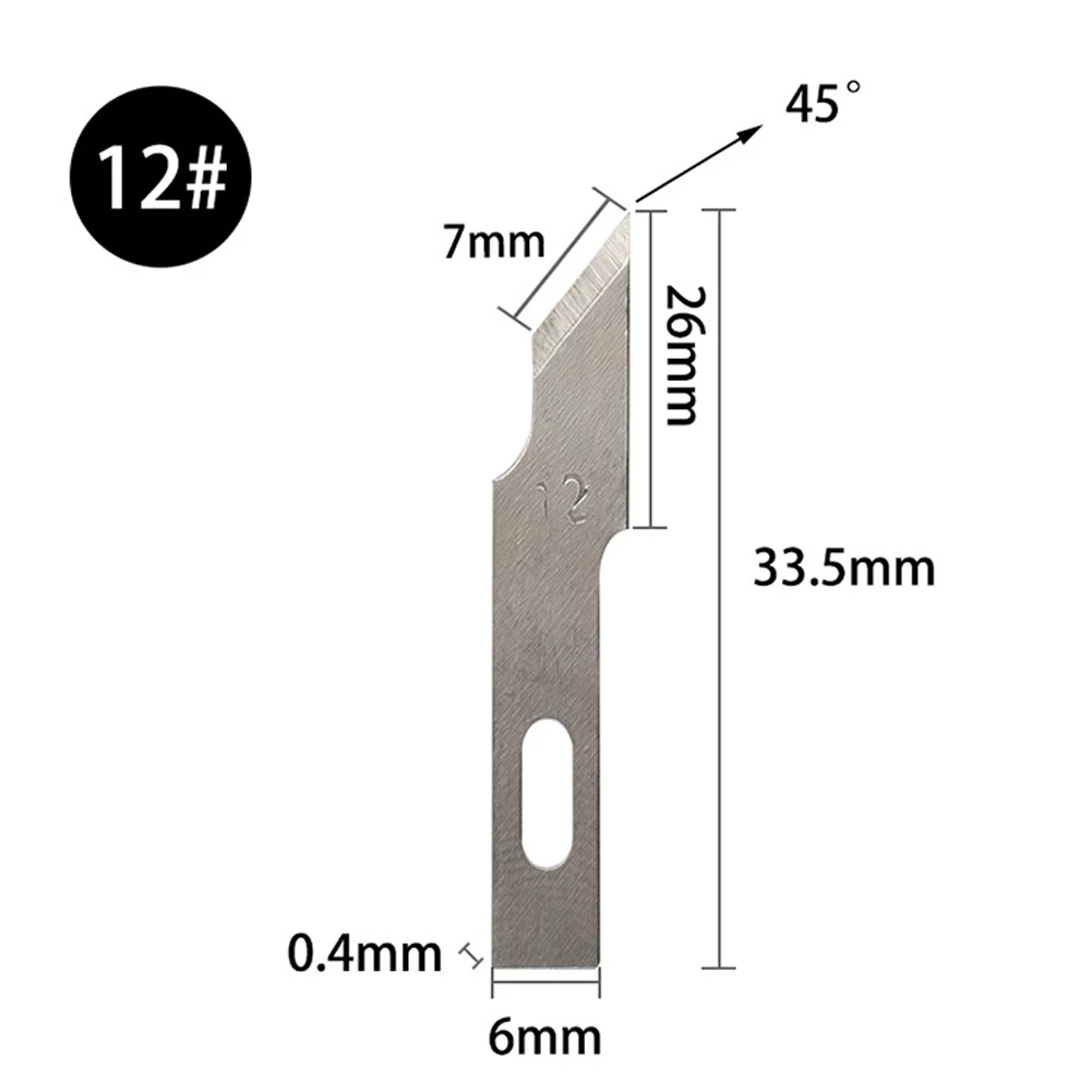 13Pcs Replacement Blades 2#, 4#, 7#, 11#, 12#, 17#, 19# Set Art Carving Cutter With Box Paper Sticker Cutter Wood Carving Blade
13Pcs Replacement Blades 2#, 4#, 7#, 11#, 12#, 17#, 19# Set Art Carving Cutter With Box Paper Sticker Cutter Wood Carving Blade