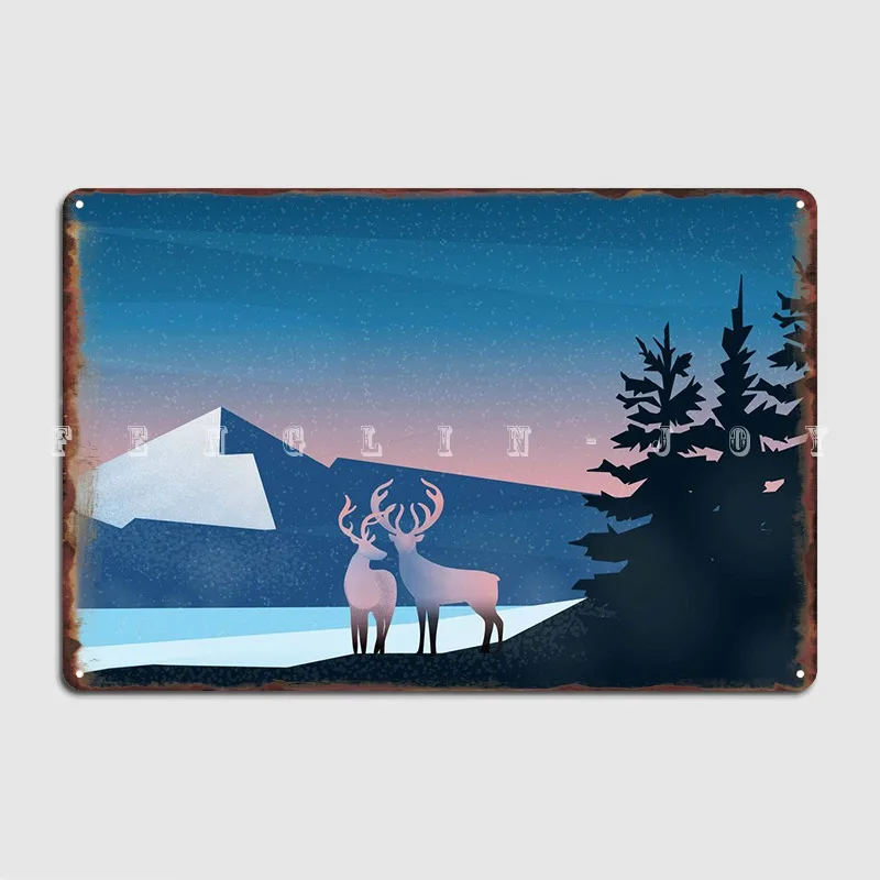 Reindeer Metal Sign Wall Decor Pub Garage Wall Pub Classic Tin Sign Poster 
Reindeer Metal Sign Wall Decor Pub Garage Wall Pub Classic Tin Sign Poster