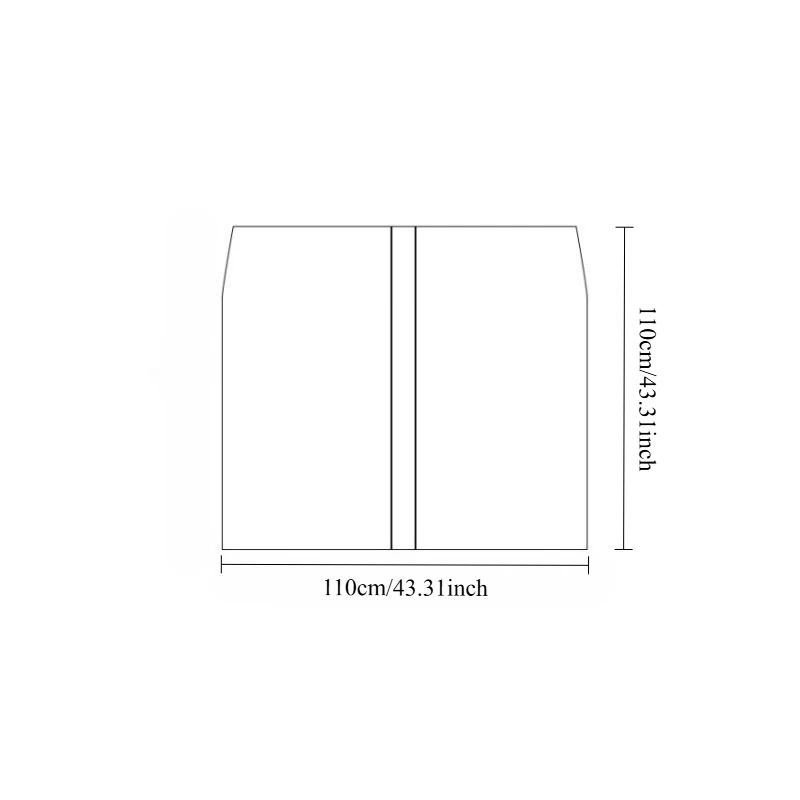 Пылезащитный чехол для одежды, белый, PEVA, 1-4 шт.
Пылезащитный чехол для одежды, белый, PEVA, 1-4 шт.
