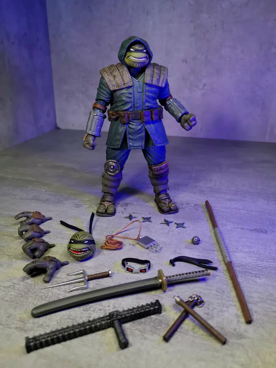 Новинка 2022, фигурка NECA Last Ronin, бронированная фигурка черепахи, модель Master Rat, модель персонажа фильма, игрушка, рождественский подарок
Новинка 2022, фигурка NECA Last Ronin, бронированная фигурка черепахи, модель Master Rat, модель персонажа фильма, игрушка, рождественский подарок
