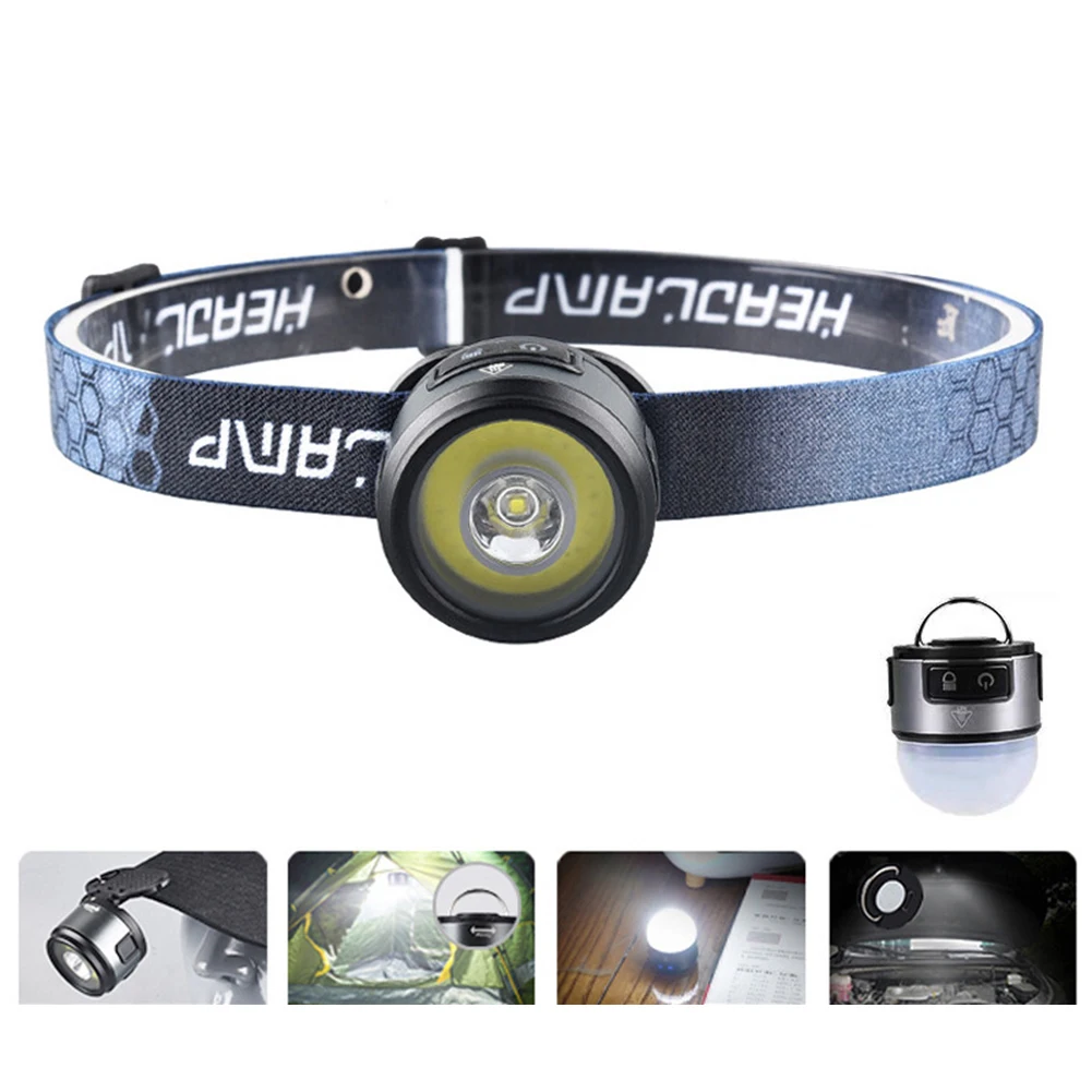 Multifunctional Outdoor Headlight Type-C Rechargeable Led Headlight Cap Clip Light Camping Tent Night Riding Running Equipment
Multifunctional Outdoor Headlight Type-C Rechargeable Led Headlight Cap Clip Light Camping Tent Night Riding Running Equipment