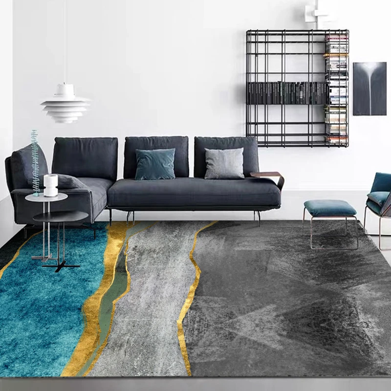 American Light Luxury Rug Style Nordic Abstract Marble Contrast Bedroom Non-slip Floor Mats And Area Rugs For The Living Room
American Light Luxury Rug Style Nordic Abstract Marble Contrast Bedroom Non-slip Floor Mats And Area Rugs For The Living Room
