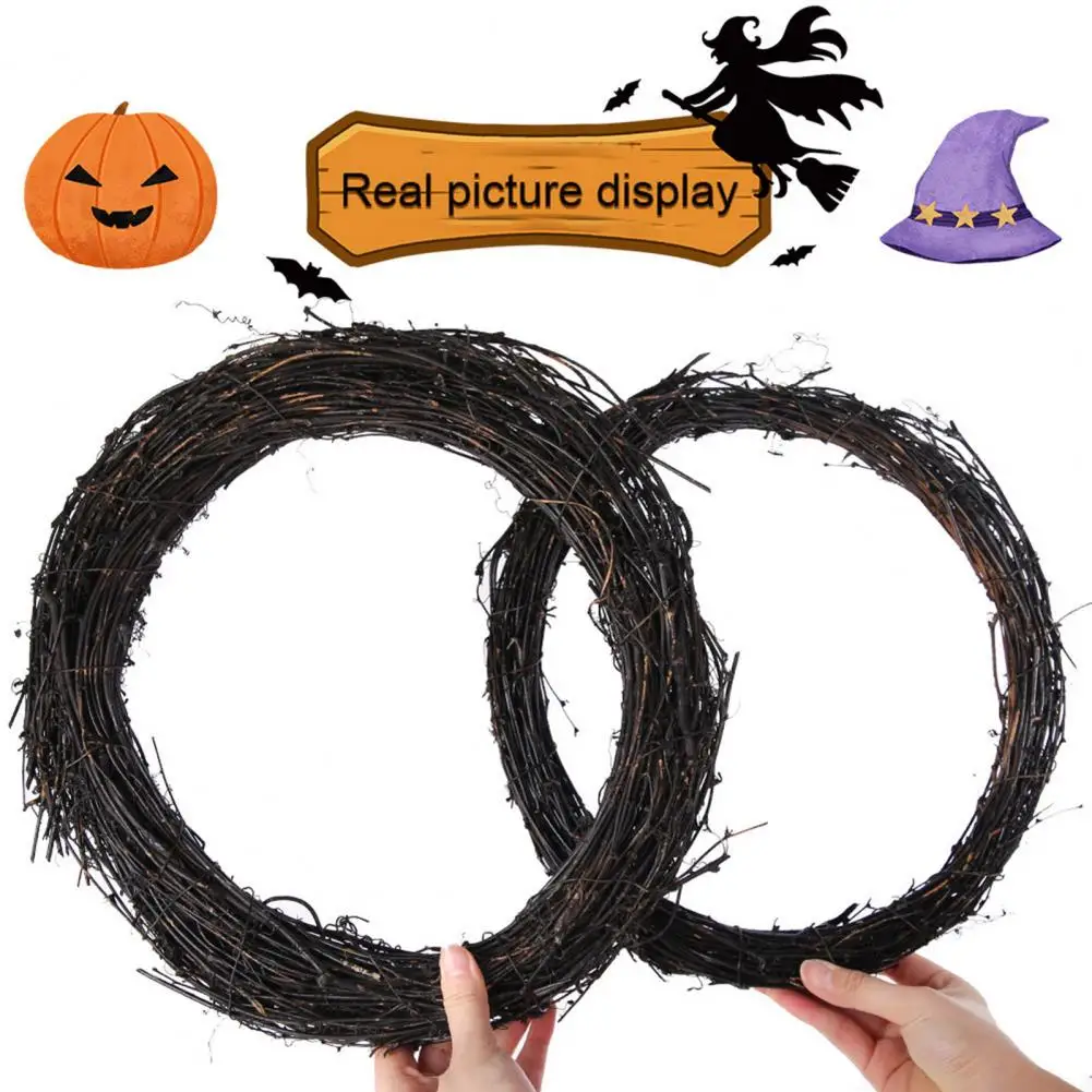 Durable Black Rattan Circle Horror Easy to Install Halloween Pendant Rattan Ring Pendant Door Wall Decoration
Durable Black Rattan Circle Horror Easy to Install Halloween Pendant Rattan Ring Pendant Door Wall Decoration