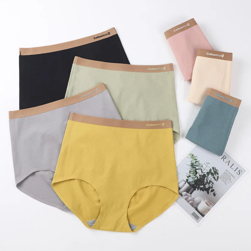 New Women's Underwear Sexy Solid Color Panties Fashion Comfort Letter Briefs High Waist Seamless Underpants Female Lingerie
New Women's Underwear Sexy Solid Color Panties Fashion Comfort Letter Briefs High Waist Seamless Underpants Female Lingerie