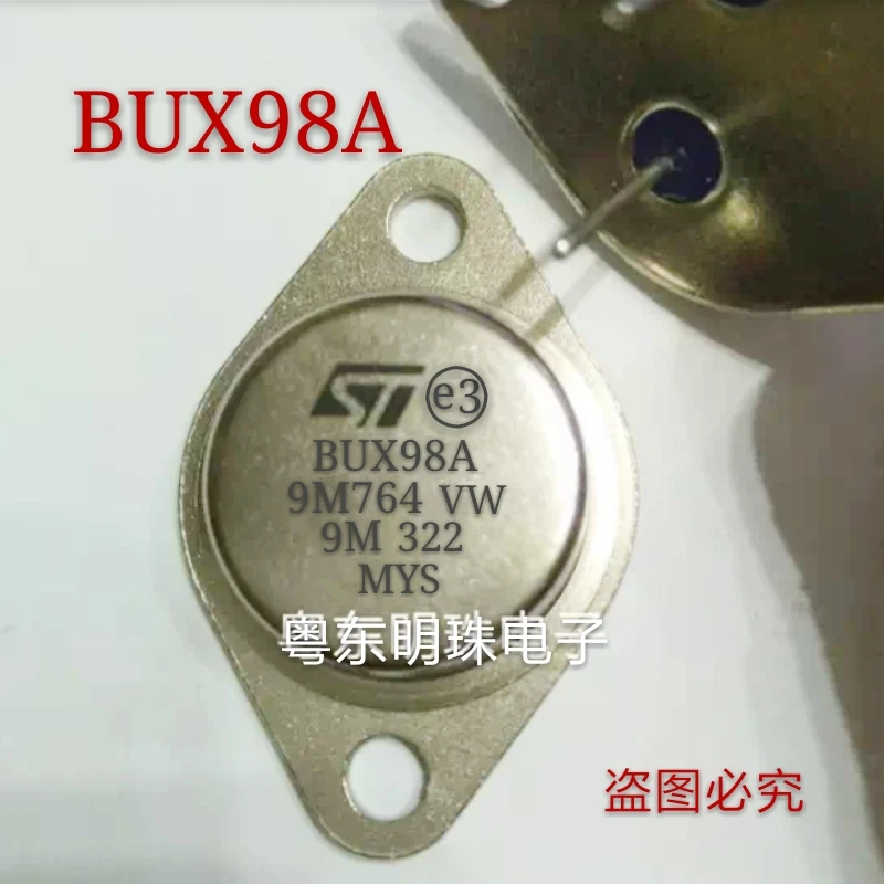 2PCS BUX98A TO-3P IN STOCK 
2PCS BUX98A TO-3P IN STOCK