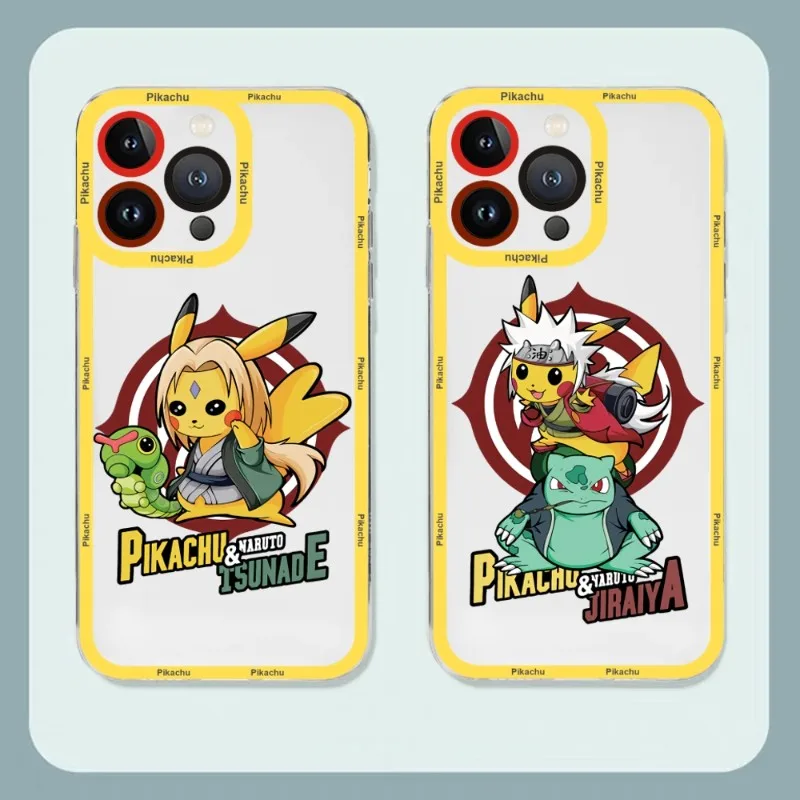 Pokemon Pikachu Phone Case For Iphone 14 Pro Max 12 Mini 13 11 Transparent Shockproof Back Soft Silicone Cover
Pokemon Pikachu Phone Case For Iphone 14 Pro Max 12 Mini 13 11 Transparent Shockproof Back Soft Silicone Cover