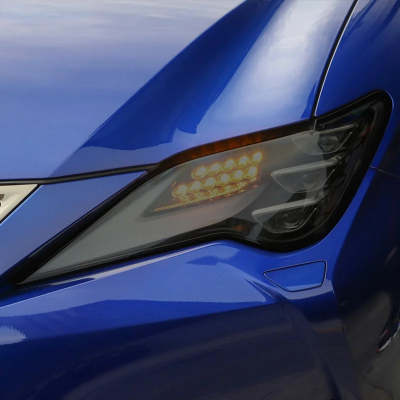 Car headlights protective film headlights transparent black TPU sticker for lexus RC F RC350 outfit 2019 2020 accessories
Car headlights protective film headlights transparent black TPU sticker for lexus RC F RC350 outfit 2019 2020 accessories