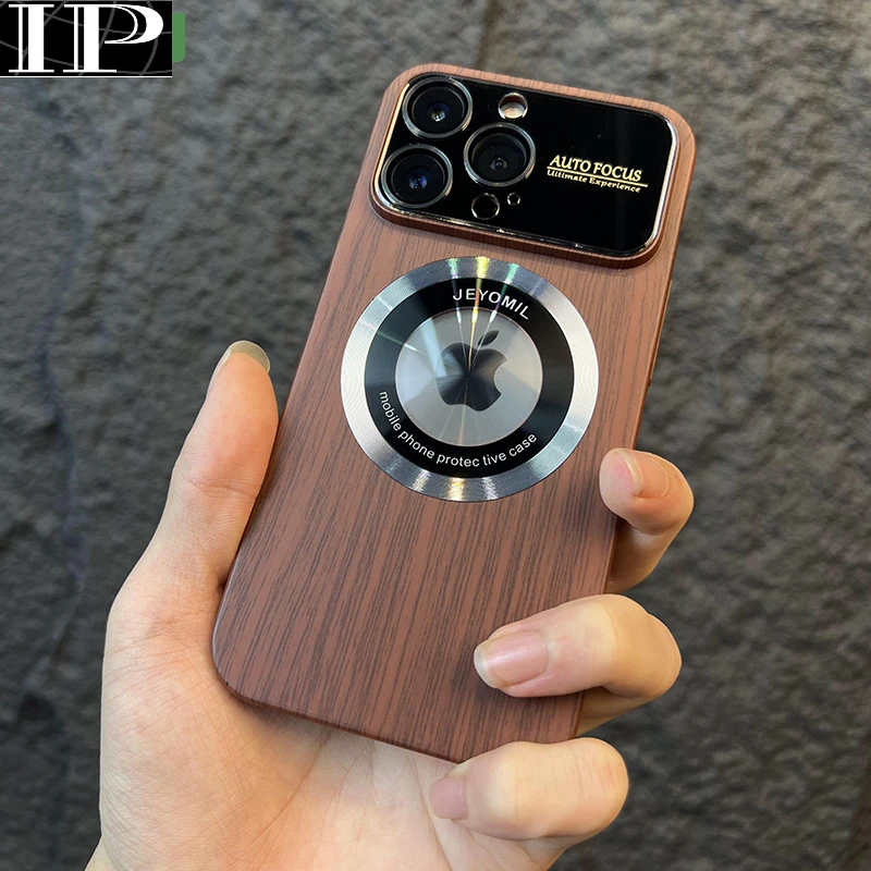 For iPhone 14 Pro Wood Magsafe Cases for iPhone 11 12 13 14 15 Pro Max iPhone 15 14 Plus Large Window Camera Protect Hard Cover
For iPhone 14 Pro Wood Magsafe Cases for iPhone 11 12 13 14 15 Pro Max iPhone 15 14 Plus Large Window Camera Protect Hard Cover