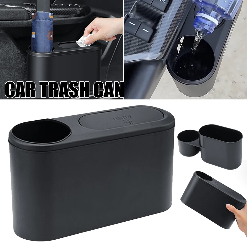 Car Trash Can Mini Garbage Bin with Lid Waterproof Lining Leakproof Hanging Storage Box Detachable Cover Interior Organizer
Car Trash Can Mini Garbage Bin with Lid Waterproof Lining Leakproof Hanging Storage Box Detachable Cover Interior Organizer