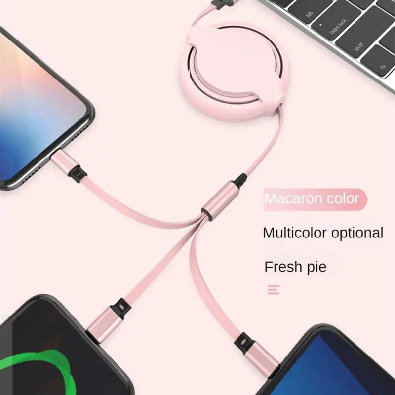 Green Telescopic Charging Data Cable Silicone Fast Charging Wire Portable Folding-resistant Data Line Consumer Electronics
Green Telescopic Charging Data Cable Silicone Fast Charging Wire Portable Folding-resistant Data Line Consumer Electronics