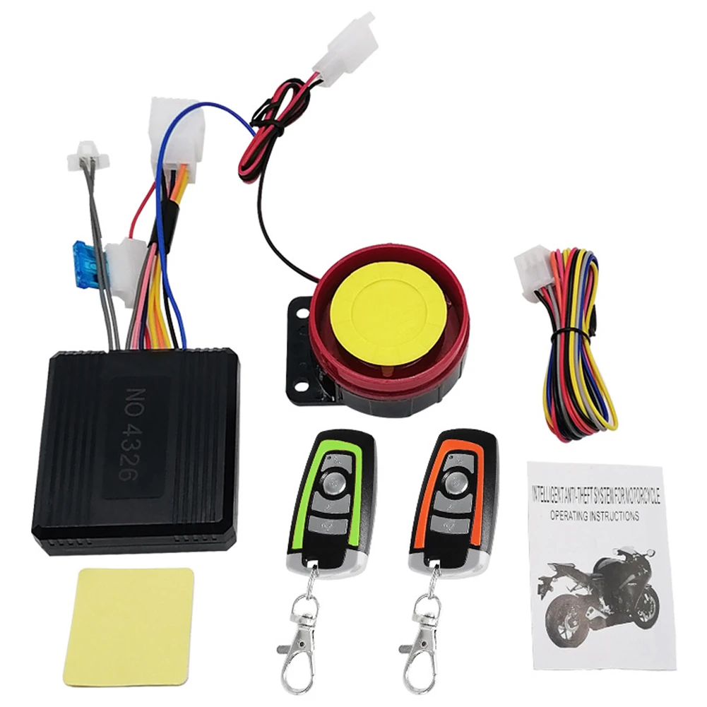 12V Car Security Alarm System 1-Way Motorcycle Immobilizer Remote Control Burglar Keyless Entry Siren Motorbike Alarm System
12V Car Security Alarm System 1-Way Motorcycle Immobilizer Remote Control Burglar Keyless Entry Siren Motorbike Alarm System
