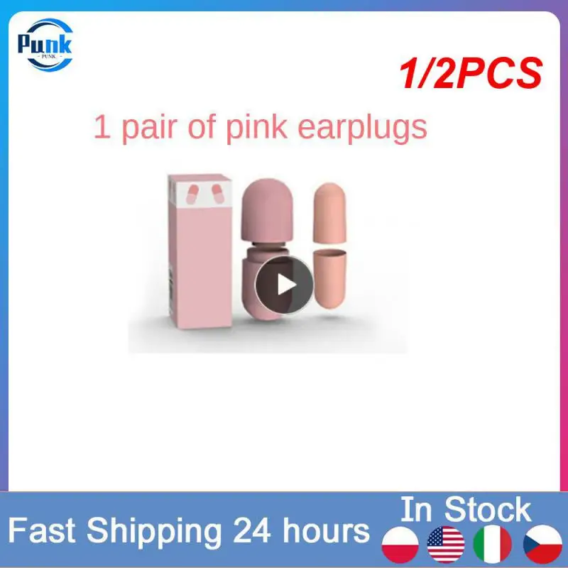 1/2PCS Soundproof Sleeping Ear Plugs Earplugs For Sleep Special Mute Soft Slow Rebound Student Anti-Noise Protection Anti Ronco
1/2PCS Soundproof Sleeping Ear Plugs Earplugs For Sleep Special Mute Soft Slow Rebound Student Anti-Noise Protection Anti Ronco