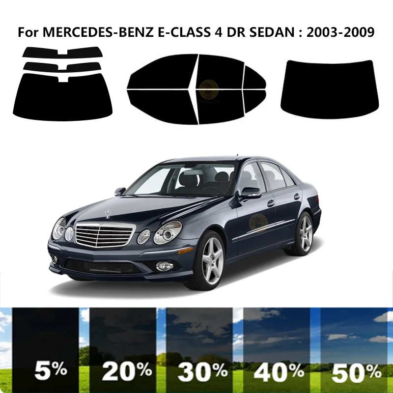 Precut nanoceramics car UV Window Tint Kit Automotive Window Film For MERCEDES-BENZ E-CLASS W211 4 DR SEDAN 2003-2009
Precut nanoceramics car UV Window Tint Kit Automotive Window Film For MERCEDES-BENZ E-CLASS W211 4 DR SEDAN 2003-2009
