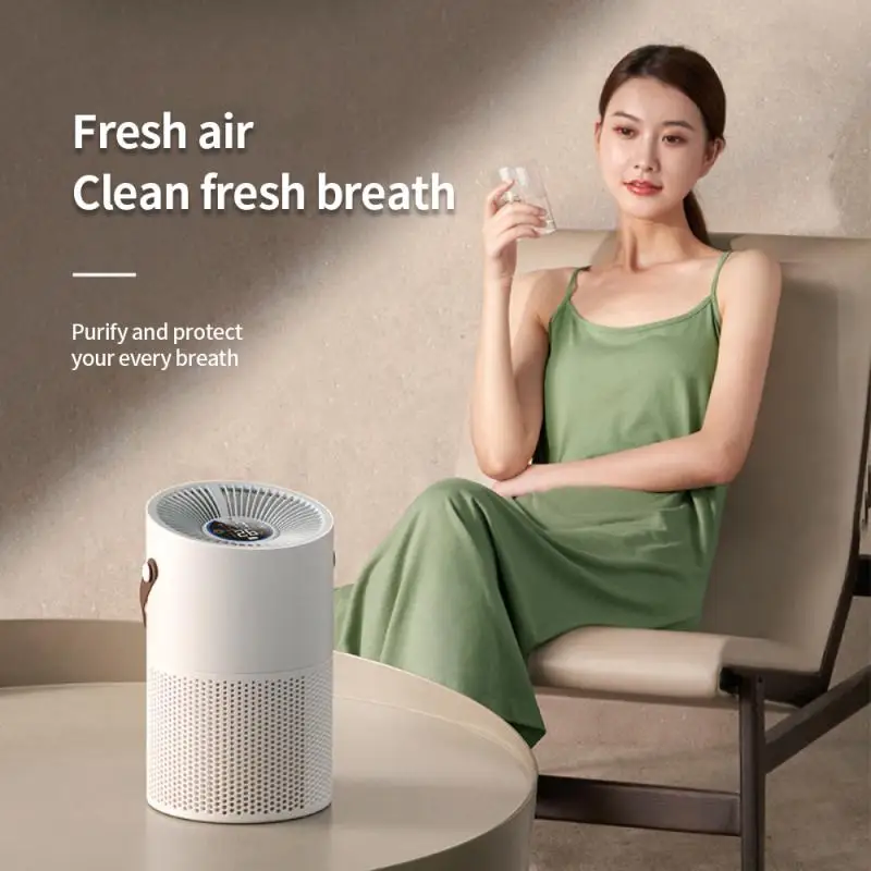 

Low Noise Air Cleaner Car Deodorizer Fresheners Usb Charging For Home Office Bathroom Toilet Mini Desktop Air Purifier Protable