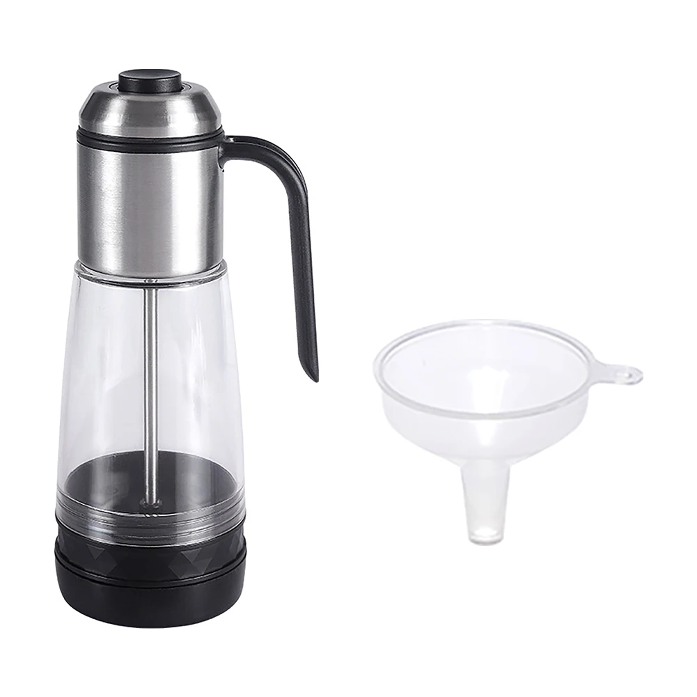Precise Salt Shaker Manual With Handle Easy Refilling Quantitative Stainless Steel Washable Removable Cap Seasoning Restaurant
Precise Salt Shaker Manual With Handle Easy Refilling Quantitative Stainless Steel Washable Removable Cap Seasoning Restaurant