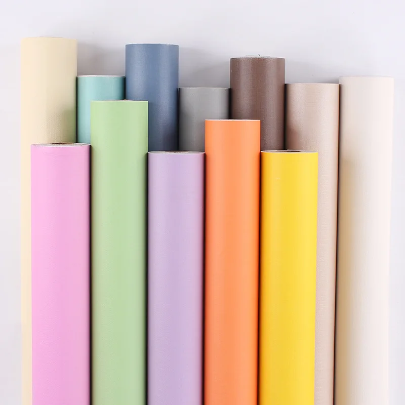 Macaron Wallpaper Solid Color Plain Background Wall Stickers Bedroom Warm PVC Waterproof Moisture-Proof Wallpaper Self-Adhesive
Macaron Wallpaper Solid Color Plain Background Wall Stickers Bedroom Warm PVC Waterproof Moisture-Proof Wallpaper Self-Adhesive