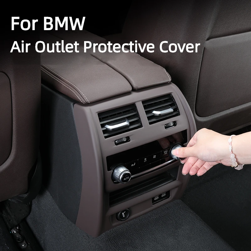 Car Air Vent Cover Center Console Rear Air Outlet Protective Frame Panel Auto Interior Accessory For BMW G30 G20 X1X2 X3 X4 X5X6
Car Air Vent Cover Center Console Rear Air Outlet Protective Frame Panel Auto Interior Accessory For BMW G30 G20 X1X2 X3 X4 X5X6