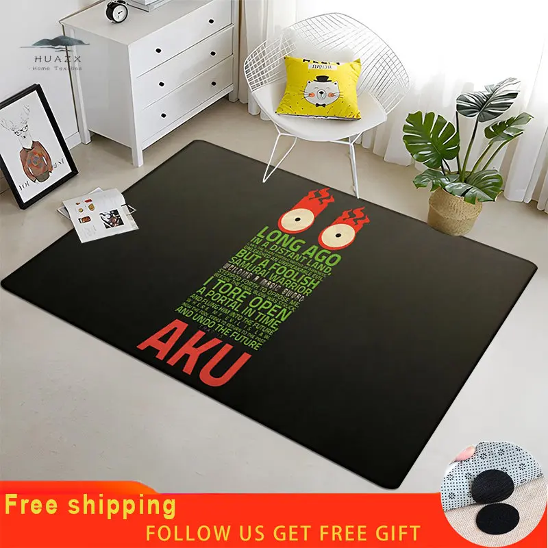 

3D Cartoon Animation Rug for Living Room Bedroom Home Decoration Game Rectangle Carpet Camping Mat Anime Decor Entrance Doormats