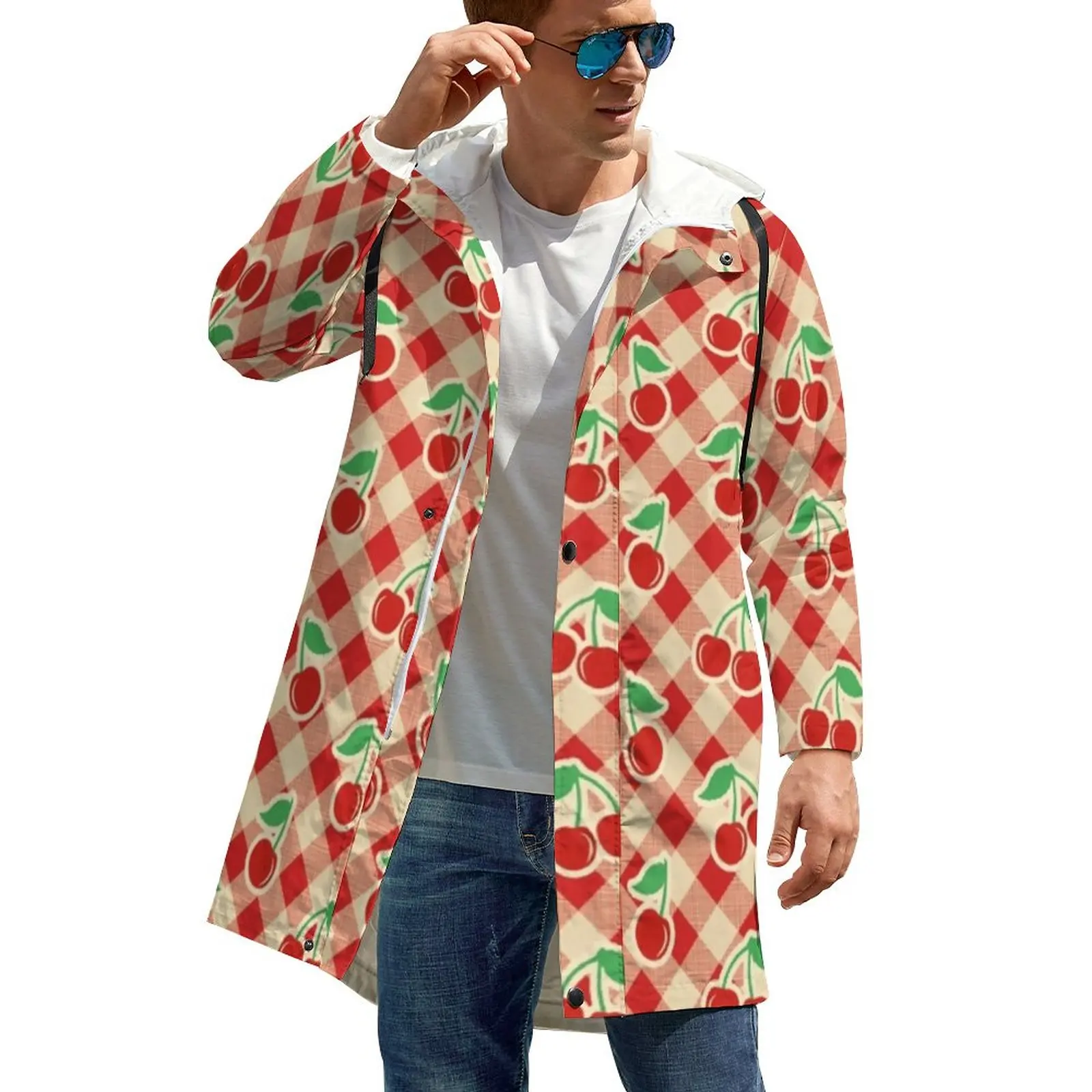 Red Cherry Print Windbreakers Man Vintage Plaid Long Straight Trench Coats Street Fashion Graphic Autumn Jackets Casual Clothing
Red Cherry Print Windbreakers Man Vintage Plaid Long Straight Trench Coats Street Fashion Graphic Autumn Jackets Casual Clothing