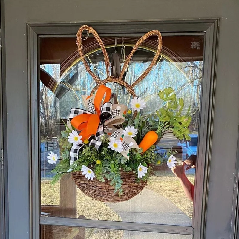2022New Easter Bunny Garland Wedding Festival Party Venue Decor Set Radish Props Holiday Door Creative Ornaments Wall Decoration
2022New Easter Bunny Garland Wedding Festival Party Venue Decor Set Radish Props Holiday Door Creative Ornaments Wall Decoration