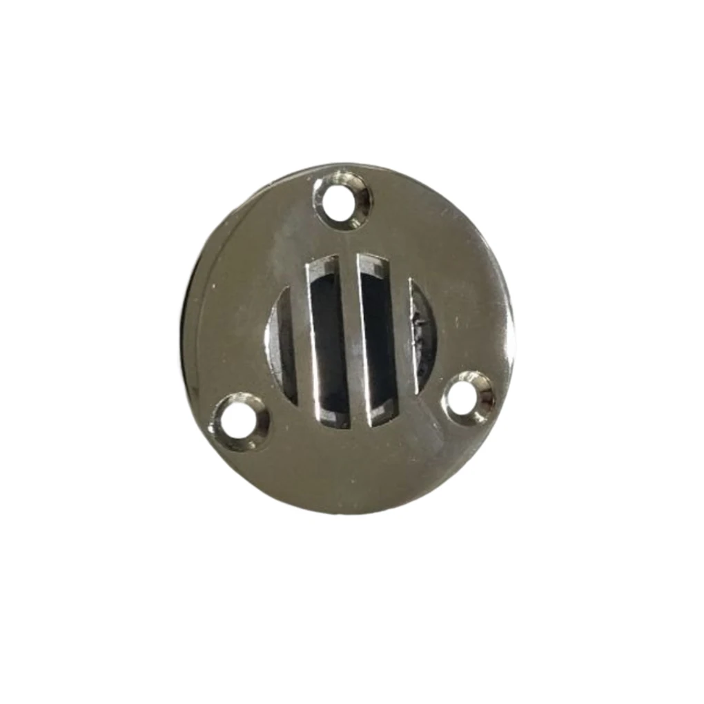 

Boat Drain Cover Silver Stainless Steel Scupper Convenient Wide Application Drainage Yacht Handware Accessories