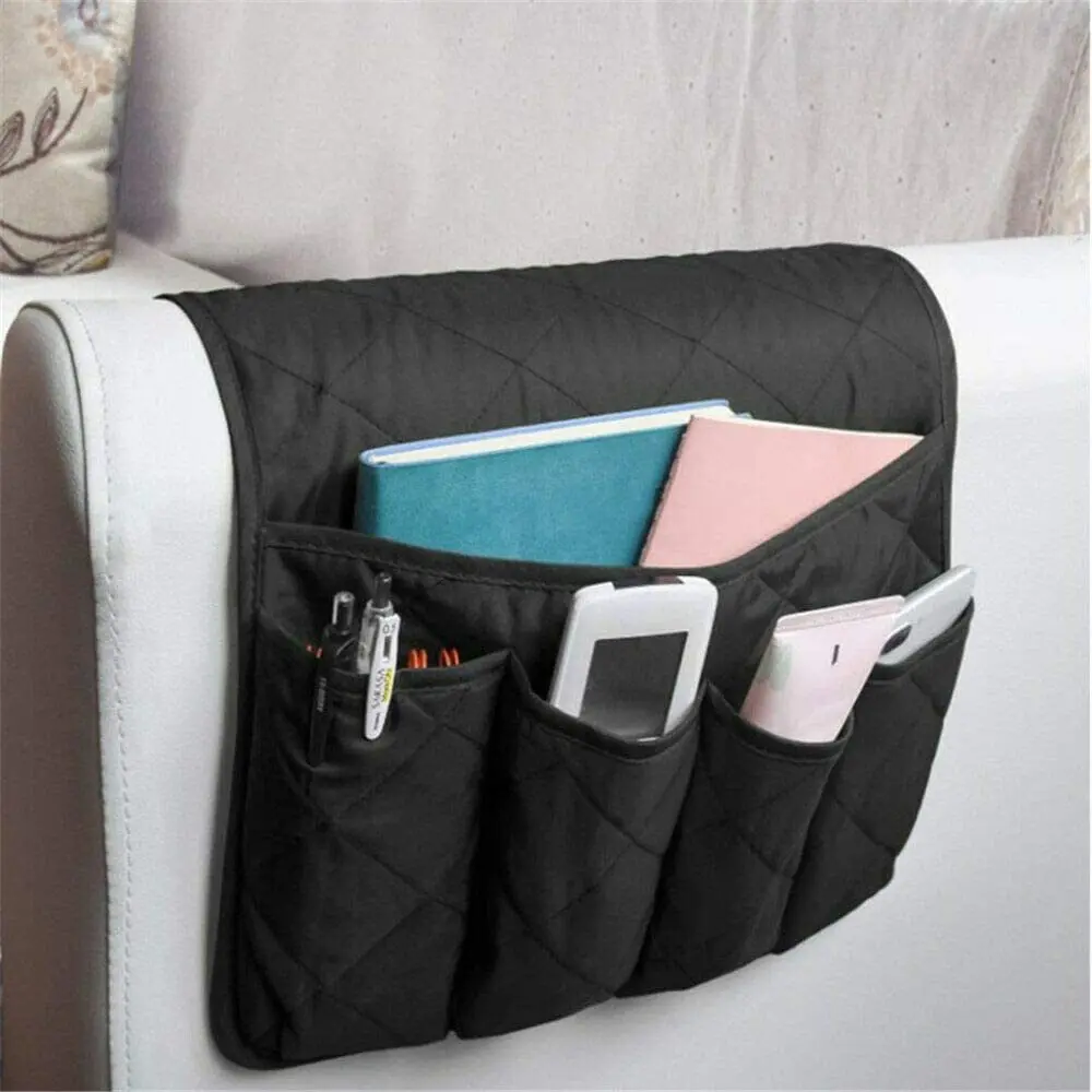 Sofa Armrest Side Storage Bag Chair Seat Bedside Remote Control Storage Hanging Bag Sundries Storage Bags 5 Pocket Organizer
Sofa Armrest Side Storage Bag Chair Seat Bedside Remote Control Storage Hanging Bag Sundries Storage Bags 5 Pocket Organizer