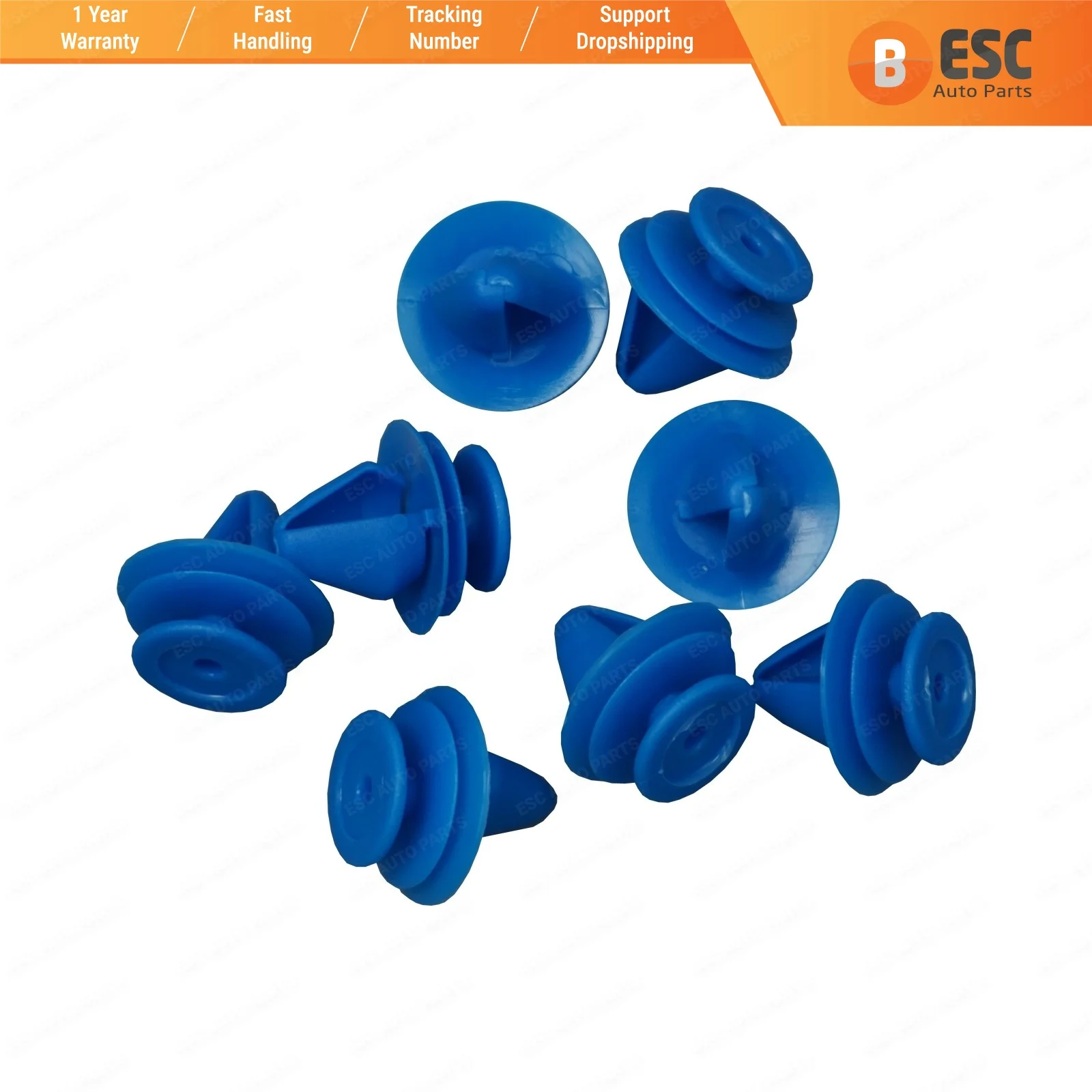 ESC ECF5056 10 Pieces Door Panel Clips Blue Color For Renault 7701056846 Peugeot Citroen 6991S6
ESC ECF5056 10 Pieces Door Panel Clips Blue Color For Renault 7701056846 Peugeot Citroen 6991S6