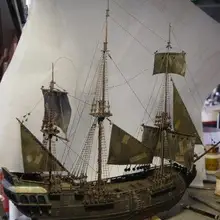 Black Pearl 1:96 413mm Ultimate Version Wooden Ship Model Kits Shicheng