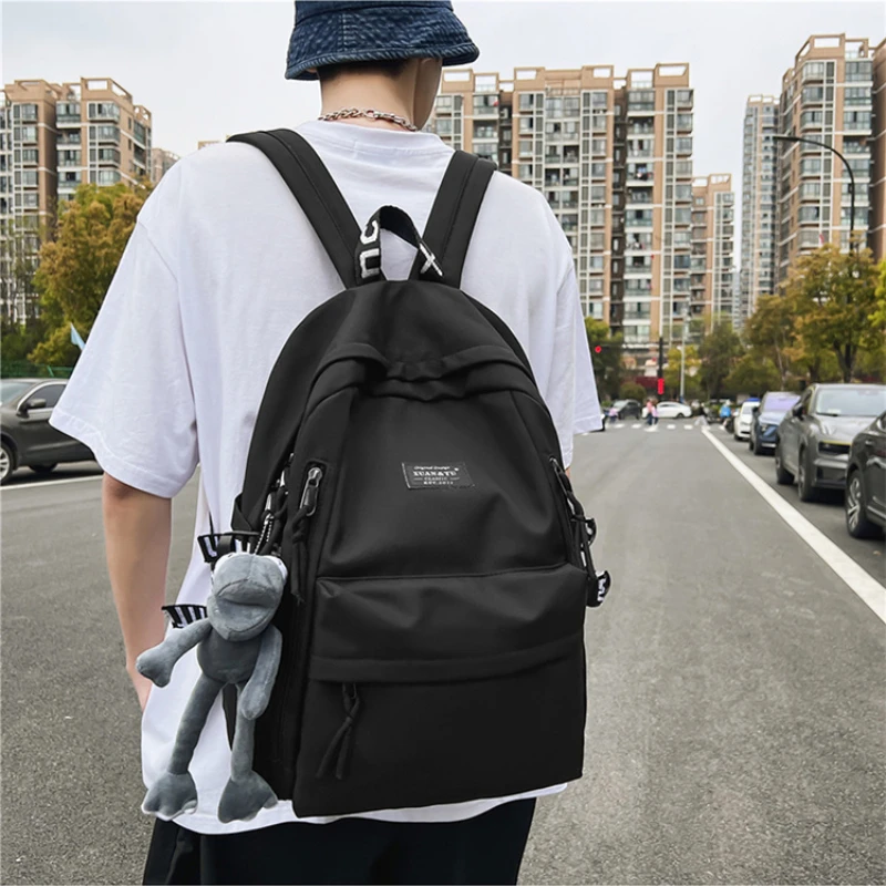2022 Nylon Women's Backpack for Teenagers Girls Large School Bag Female Student Solid Color Rucksack Ladies Anti Theft Mochila
2022 Nylon Women's Backpack for Teenagers Girls Large School Bag Female Student Solid Color Rucksack Ladies Anti Theft Mochila