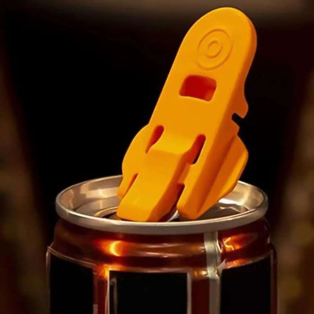 

6pcs/Set Manual Easy Can Opener Handheld For Pop Up Cola Beer Soda Beverage Aluminum Top Ring Bottle Tool