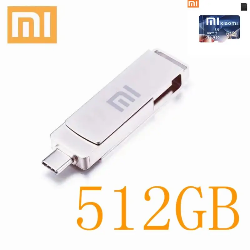 Оригинальный OTG металлический флеш-накопитель XIAOMI, флеш-накопитель Usb Type-c объемом 1 ТБ, 512 ГБ, 256 ГБ, 1 шт.
Оригинальный OTG металлический флеш-накопитель XIAOMI, флеш-накопитель Usb Type-c объемом 1 ТБ, 512 ГБ, 256 ГБ, 1 шт.