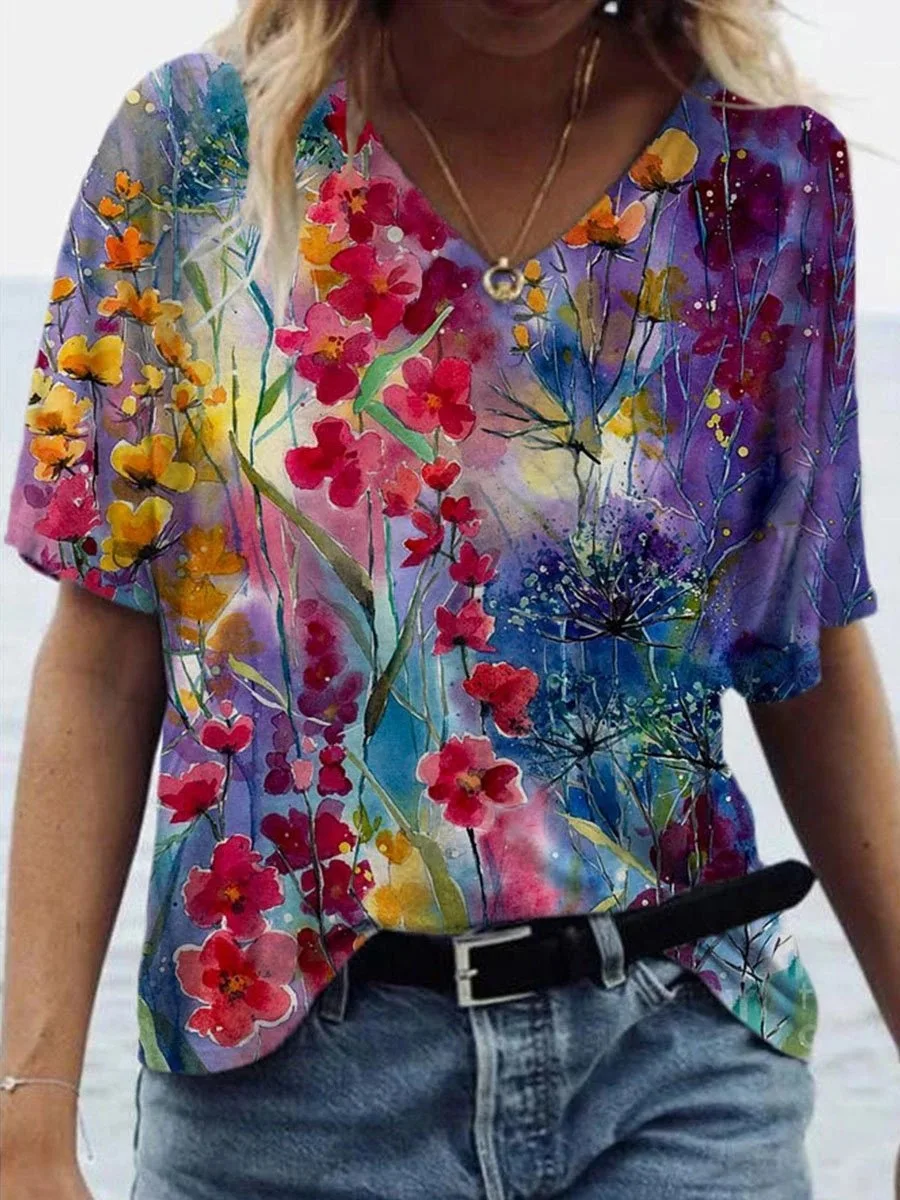 2022 Summer 3D Dandelion Print T-shirts Women Casual Loose Short Sleeve Plus Size 3XL T-shirts
2022 Summer 3D Dandelion Print T-shirts Women Casual Loose Short Sleeve Plus Size 3XL T-shirts