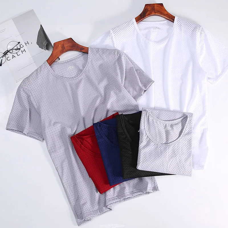 Tunic Tees Tops Pullover T-Shirt Shirt Mesh Hollow Out Sprots Summer Men Plus Size
Tunic Tees Tops Pullover T-Shirt Shirt Mesh Hollow Out Sprots Summer Men Plus Size