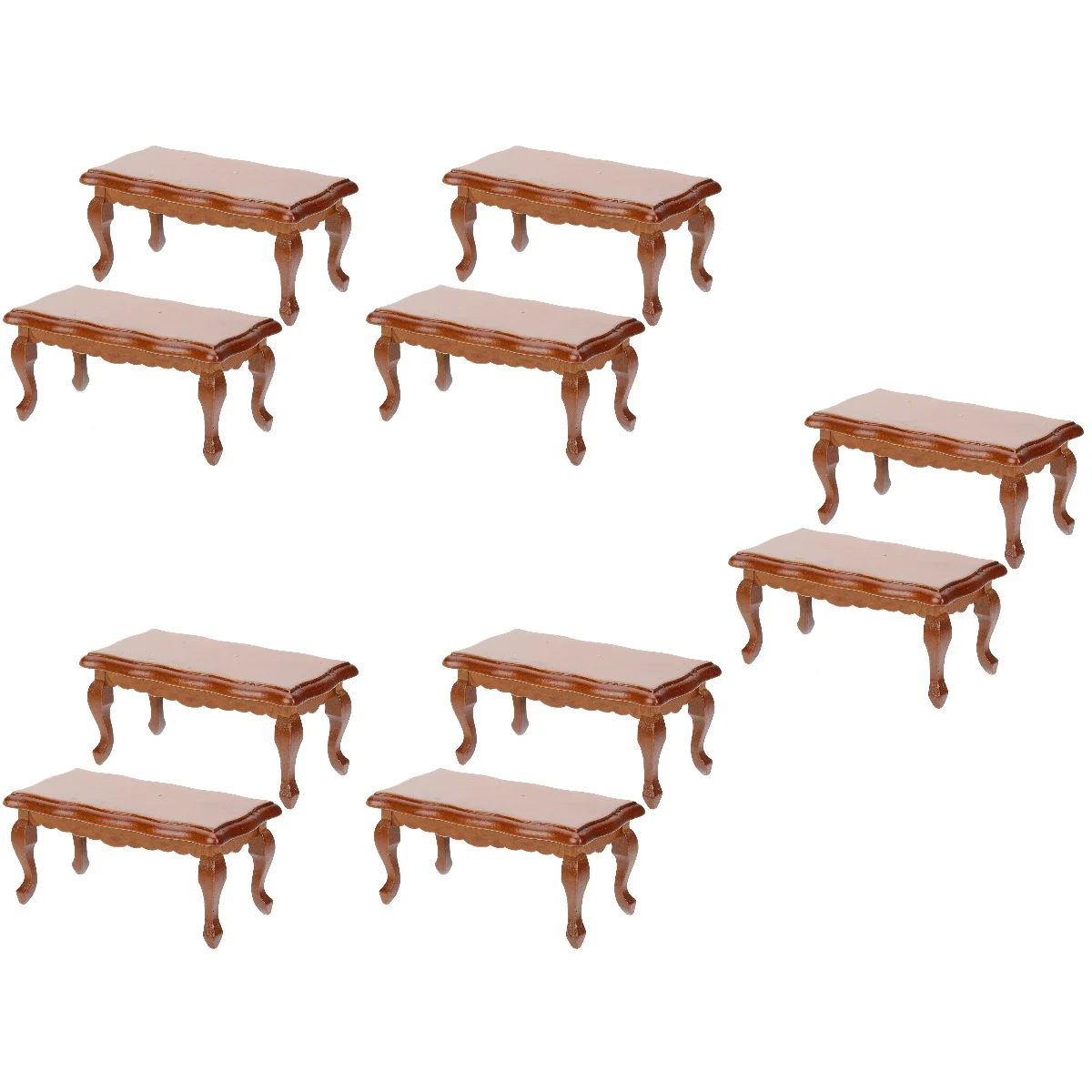 10 pcs Novelty Wooden Wood Miniature House Furniture Table Models Dining Table Model Set Furniture
10 pcs Novelty Wooden Wood Miniature House Furniture Table Models Dining Table Model Set Furniture