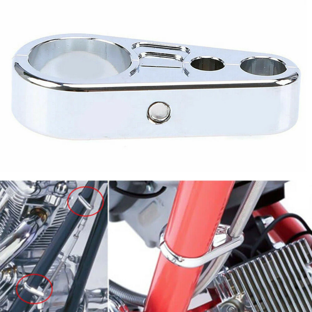 1" 25MM Motorcycle Frame Handlebar Clutch Cable Brake Line Clamp Clip Wiring Support Adapter For Harley Road King
1" 25MM Motorcycle Frame Handlebar Clutch Cable Brake Line Clamp Clip Wiring Support Adapter For Harley Road King