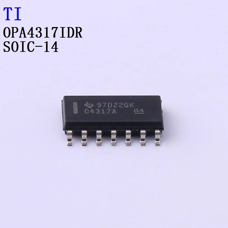 5/25/250PCS OPA4317IDR OPA4330AIDR OPA4330AIPWR OPA4336EA/250 OPA4336EA/2K5 TI Operational Amplifier
5/25/250PCS OPA4317IDR OPA4330AIDR OPA4330AIPWR OPA4336EA/250 OPA4336EA/2K5 TI Operational Amplifier
